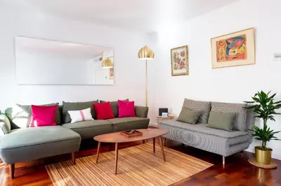Zona de estar de Tourist House Vidrio
