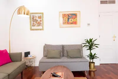 Zona de estar de Tourist House Vidrio