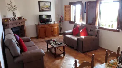 Zona de estar de El Emigrante