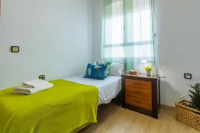 Cama o camas de una habitación en Un Rincón Cordobés