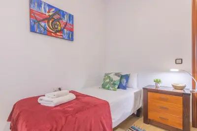 Cama o camas de una habitación en Un Rincón Cordobés