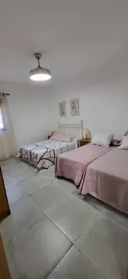 Cama o camas de una habitación en Casa de Andres
