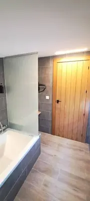 Un baño de Villa rural el Valle de Aron