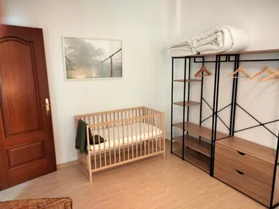Cama o camas de una habitación en El Molino Alto de Álora Caminito del Rey