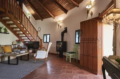 Zona de estar de ALOJAMIENTO TURISTICO- AGROTURISMO Dehesa La Pared