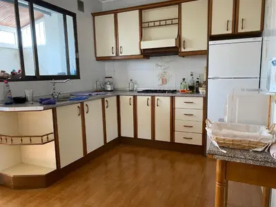 Una cocina o zona de cocina en Pasaje Solivar