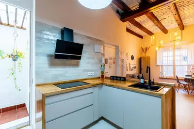 Una cocina o zona de cocina en adriana's house
