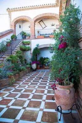 Jardín al aire libre en Hotel Rural Andalucia