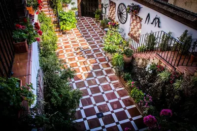 Jardín al aire libre en Hotel Rural Andalucia
