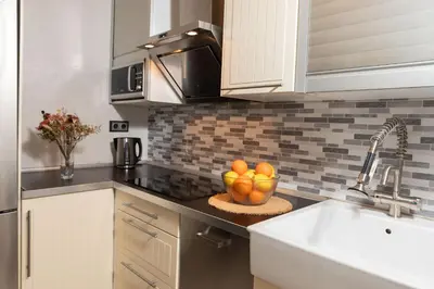 Una cocina o zona de cocina en Alohamundi Niña