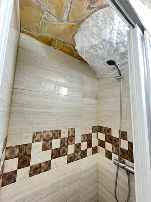 Un baño de La casita medieval