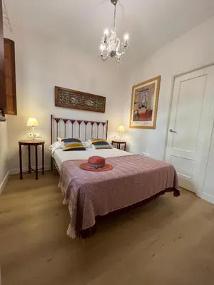 Cama o camas de una habitación en Apartamentos RG calle Santiago 46