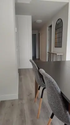 Zona de estar de Apartamento cercano al Metro