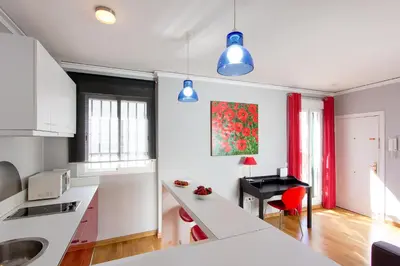 Zona de estar de Veoapartment Alameda Terraza 1