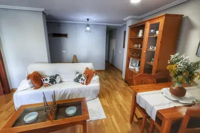Zona de estar de Apartamento suites HZ centro