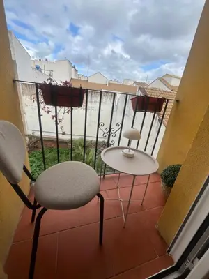 Un balcón o terraza de Apartamento suites HZ centro