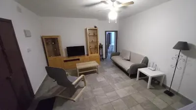 Una televisión o centro de entretenimiento en Casa Tito Andrés