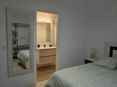 Cama o camas de una habitación en Teatro1