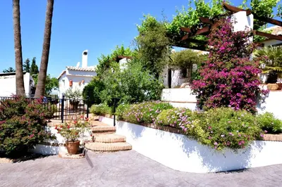 Jardín al aire libre en Charming cottage near El Torcal de Antequera