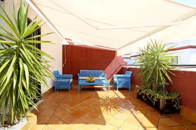 Zona de estar de Veoapartment Alameda Terraza 2