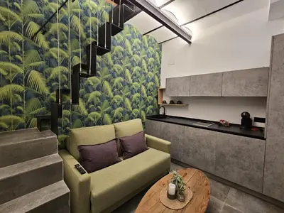 Zona de estar de Suite Diego