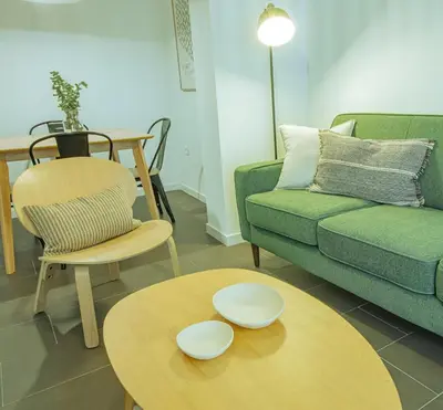 Zona de estar de Apartamentos Turísticos Pilaria