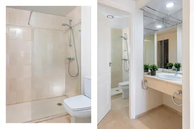 Un baño de Magno Apartments Santa Justa II