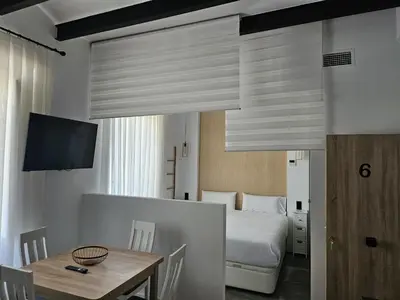 Cama o camas de una habitación en Suite Mateo