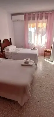 Cama o camas de una habitación en Apartamento Guadalrio