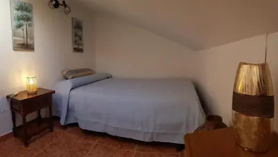 Cama o camas de una habitación en Corazón De Jaén