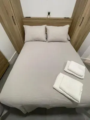 Cama o camas de una habitación en Salido 19 - Apartamento céntrico y tranquilo