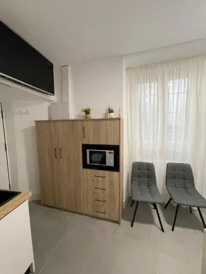Una televisión o centro de entretenimiento en Salido 19 - Apartamento céntrico y tranquilo