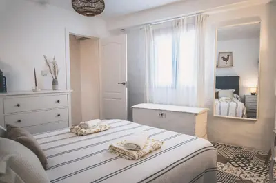 Cama o camas de una habitación en La casa de los sueños