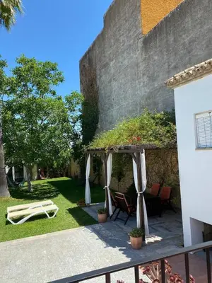 Jardín al aire libre en Casa Ana