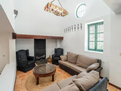 Zona de estar de Farmhouse in Andalusia near Tiñosa Peak