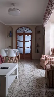 Zona de estar de Casa de la Sirena