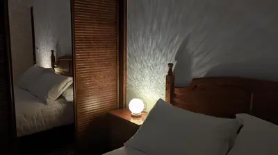 Cama o camas de una habitación en Casa de la Sirena