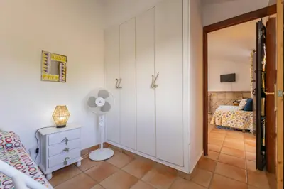 Cama o camas de una habitación en La casita del Abuelo