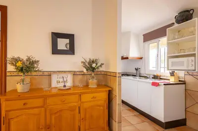 Una cocina o zona de cocina en La casita del Abuelo