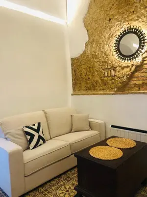 Zona de estar de La casa grande