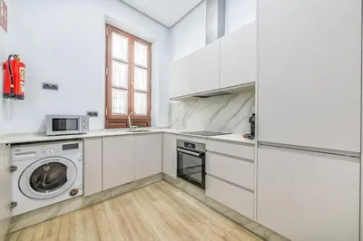 Una cocina o zona de cocina en Apartamento Viana & Centro Histórico