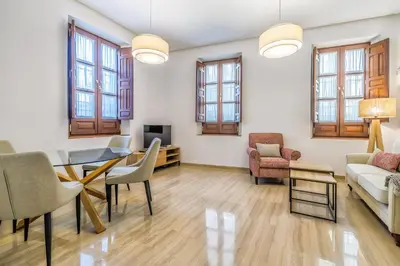 Zona de estar de Apartamento Viana & Centro Histórico