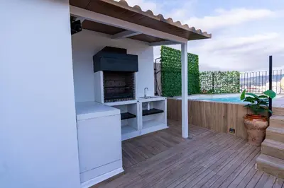 Un balcón o terraza de 'El Paraiso de la Villa' by Turismodecalidad