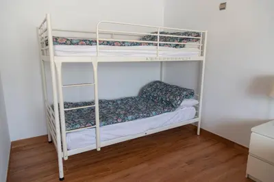 Cama o camas de una habitación en Cortijo el viejo