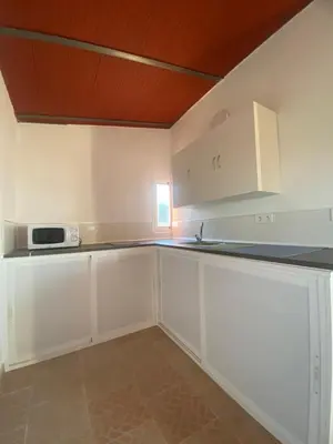 Una cocina o zona de cocina en Olimpya Rural Apartments