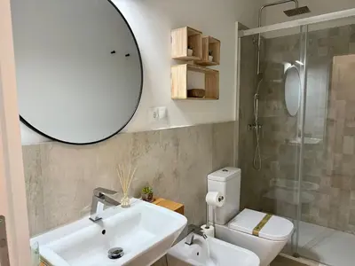 Un baño de Casa Catalina