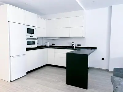 Una cocina o zona de cocina en Adagio - Apartamentos La Clave