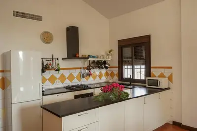 Una cocina o zona de cocina en Alojamiento Rural Caminito del Rey