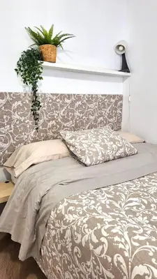 Cama o camas de una habitación en Apartamento 1 dormitorio