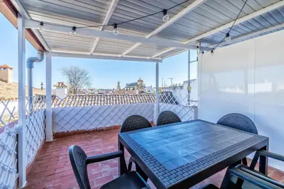 Un balcón o terraza de Apartamento Almedina